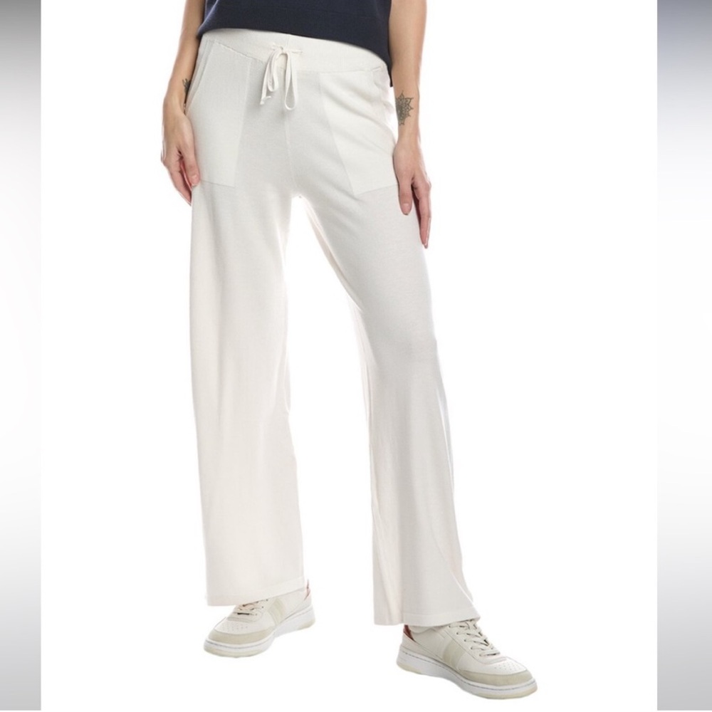 NWT Splendid Women's Winter White Light Weight Sweater Pants Size S